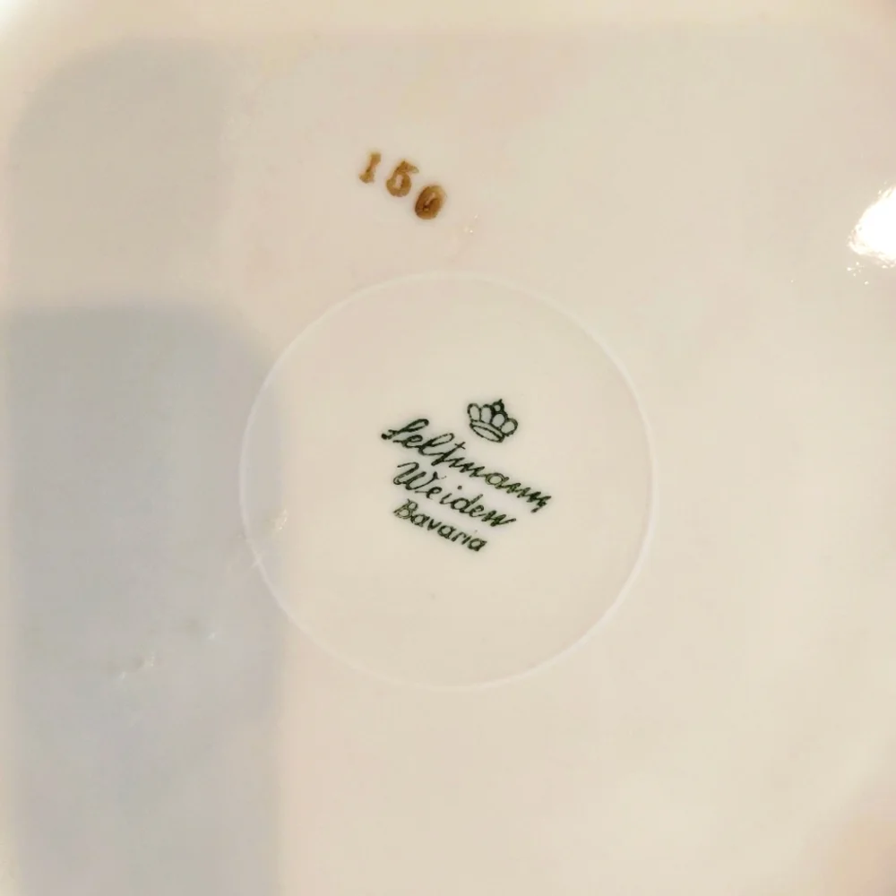 VINTAGE Seltmann Weiden Bavaria set of 4 salad plates #150